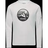 Columbia Sportswear Dobson Pass II Long Sleeve Graphic Tee white, circular scene (100) XS