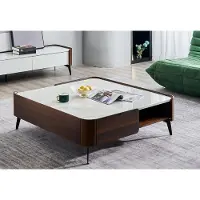 AEA Luxus Italien Kaffee Wohnzimmer Tisch Echt Holz Designer Tische Möbel