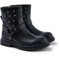 Gioseppo AKELEY Mädchen-Stiefel, Schwarz, Größe 31, Schwarz, 31 EU