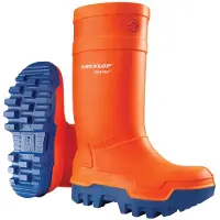 Dunlop Purofort Thermo+ full safety S5 CI SRC Winterstiefel - Größe 47 - orange