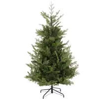 HOMCOM 150 cm Weihnachtsbaum Künstlich Dichte Zweige für Weihnachtsfest