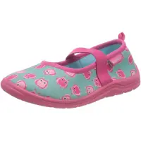 Playshoes Hausschuh Eulen in Türkis | Gr.: 20/21