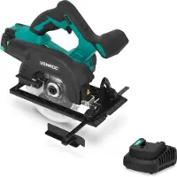 Vonroc Akku-Handkreissäge 20V 150 mm | mit 4,0 Ah Akku und Schnellladegerät