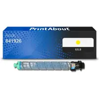 PrintAbout Toner kompatibel mit Ricoh 841926 (MP C2503) - Gelb - Hohe Kapazität