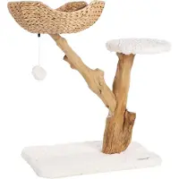 Flamingo KRATZBAUM Carlito BRAUN 74,5x42x78CM
