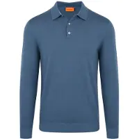 Suitable Compact Cotton Poloshirt Denim