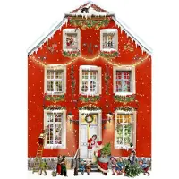 Sonstige Verlage A3-Wand-Adventskalender - Weihnachten bei uns Zuhaus