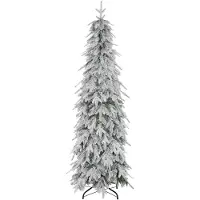 HOMCOM Weihnachtsbaum künstlich 180cm Christbaum wie echt mit 600 Zweigen