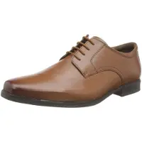 Clarks Shoes Howard Edge Mens Black Leather, 12