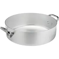 PENTOLE AGNELLI ALMA10636, 11,5 l, Aluminium, Edelstahl, Aluminium, Edelstahl, Keramik, Gas, Halogen, Induktion, Versiegelte Platte, Edelstahl, Edelstahl