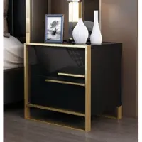 AEA Design Nacht Tisch Konsole Beistell Schlaf Zimmer Metall Luxus Konsolen Tische