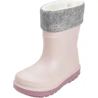 Playshoes Regenstiefel mit Futter (Herausnehmbar) Uni Kinder Gummistiefel, Ro