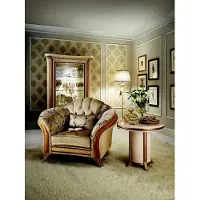 AEA Beistelltisch Tisch Rundtisch Couchtisch royal Designer Möbel Barock Rokoko