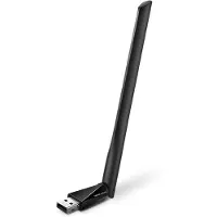 Mercusys AC1300 High Gain Wireless Dual Band USB Adapter, Kabellos, USB, WLAN, Wi-Fi 5 (802.11ac), 1300 Mbit/s, Schwarz