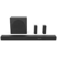 Hisense HS5100, 5.1 Kanäle, 540 W, DTS Virtual:X, Dolby Audio, Dolby Digital, Dolby Digital Plus, Kabellos, 16,5 cm (6.5"), Schwarz