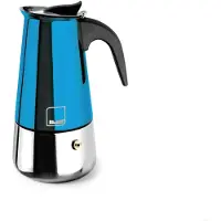 Ibili Moca Blue Kaffeemaschine 2 Tassen Durchsichtig Durchsichtig One Size