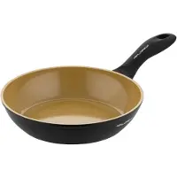 Florina AMVEGAN Aluminiumbratpfanne 20 cm I Hohe Haltbarkeit I Olivenöl-Keramikb