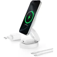 Belkin WIZ035kqWH, Drinnen, USB, Kabelloses Aufladen, 1,5 m, Weiß