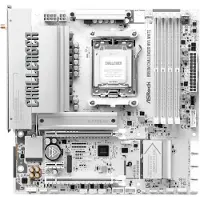 Asrock B850M Challenger WiFi White - Motherboard - micro ATX - Socket AM5 - AMD B850 Chipsatz - USB 3.2 Gen 1, USB-C 3.2 Gen 1 - 2.5 Gigabit LAN, Bluetooth, Wi-Fi 7 - Onboard-Grafik (CPU erforderlich)
