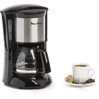 Moulinex FG150813, Filterkaffeemaschine, Gemahlener Kaffee, Schwarz
