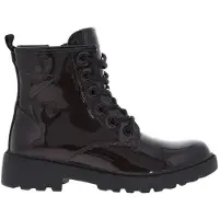 Geox Junior Girl J CASEY GIRL ANKLE BOOTS DK BURGUNDY/BLACK 39_EU