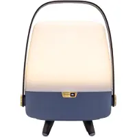 Kooduu Lite-up PLAY Mini, 8 W, Kabellos, USB Typ-C, Tragbarer Mono-Lautsprecher, Blau, Weiß, Holz, andere