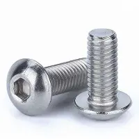 OEM Innensechskant-Schrauben aus Corrosionsbeständigem A2/304 Edelstahl - Hex 3.0-Treiber - Maschinenschrauben - Innensechskant- und Knopf-Schrauben
