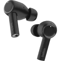 Belkin SoundForm Pulse, True Wireless Stereo (TWS), Anrufe/Musik/Sport/Alltag, Kopfhörer, Schwarz