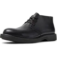 Camper für Herren. K300513-001 Schuhe aus Leder Norman schwarz (46), Wohnung, Schnürsenkel, Lässig, Party, Klassisch