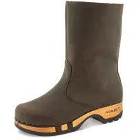 Woody Damen Rose Clog Stiefel, Caffe, Größe 37