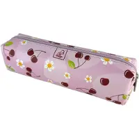 EV-CORP Schulheft, rechteckig, für Jugendliche, "Wisienki W Różu" (Kirschen in Rosa)