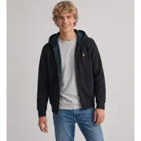 Ralph Lauren für Herren. 710B28290001 Sweatshirt mit Reißverschluss schwarz (XL), Lässig, Baumwolle