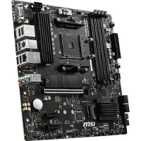 MSI Mainboard "B550M PRO-VDH", schwarz, B:24,4cm H:6,5cm T:24,4cm, Mainboards, Mainboard