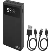 Emos - Powerbank 20.000 mAh, 22,5 W Schnellladen, mit Display und Pass-Through,