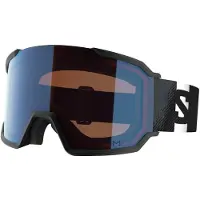Salomon Herren Skibrillen He/Uni GOGGLES S/VIEW 3 SIGMA BLACK/LightBlue