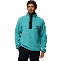 Columbia Men's Helvetia II Half Snap Fleece teal (345) M