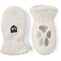 Hestra - Kid's Paw Mitt - Handschuhe Gr 3 weiß/grau