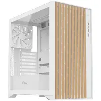 ITek WOODY, Tower, PC, Weiß, ATX, micro ATX, Mini-ITX, Acrylnitril-Butadien-Styrol (ABS), Holz, Gaming