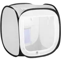 Vevor tragbares Lackierkabinenzelt (40,5x40,5x43 cm Arbeitsbereich) Pop-Up-Sprüh