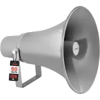 Pyle PHSP131T, 1-Weg, Deckenmontage möglich, Wandmontierbar, 12.5,25,50 W, 50 W, 8 Ohm, 400 - 5000 Hz