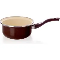 Orion BRAUNER emaillierter Topf 16 cm, 1 l