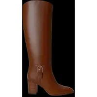 Ralph Lauren für Damen. 802P15660001 Braune Raelynn Lederstiefel (41), 5 bis 8 cm, Keine, Lässig