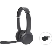 Conceptronic POLONA04BA Bluetooth-Stereo-Headset und USB-Audio-adapter, Verkabelt & Kabellos, Anrufe/Musik, 173 g, Kopfhörer, Schwarz