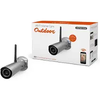 Sitecom WI-FI HOME CAM OUTDOOR, IP-Sicherheitskamera, Innen & Außen, Extern, Deutsch, Niederländisch, Englisch, Spanisch, Französisch, Italienisch, Portugiesisch, Geschoss, Silber