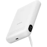 Belkin BPD014hqWH, 10000 mAh, Kabelloses Aufladen, 30 W, Weiß