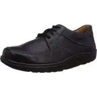 Ganter Herren Aktiv Heimo-h Derby, Schwarz, 42 EU Weit