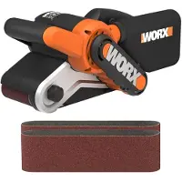 WORX WX661.1, Bandschleifmaschine, Schwarz, Orange, Gebürstet, China, 240 RPM, 350 RPM