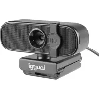 Iggual WC1080 Quick View, 1920 x 1080 Pixel, Full HD, 30 fps, H.264, M-JPEG, YUV, 3.6 mm, 4-Element-Objektiv