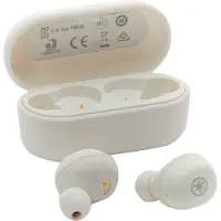 Yamaha TW-E3A Bluetooth-Kopfhörer – Kabellose In-Ear-Kopfhörer in Weiß – 6 Stund