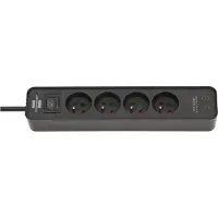 Brennenstuhl Ecolor Steckdosenleiste 4-Fach mit USB C Ladebuchse (Mehrfachsteckd